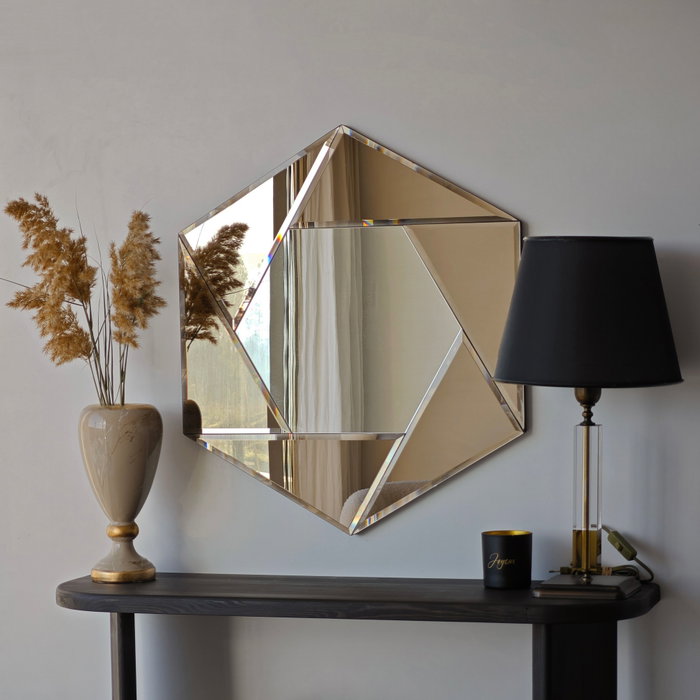 Hanah Home Espejo Status - Bronze Hanah Home Espejo Status - Bronze
